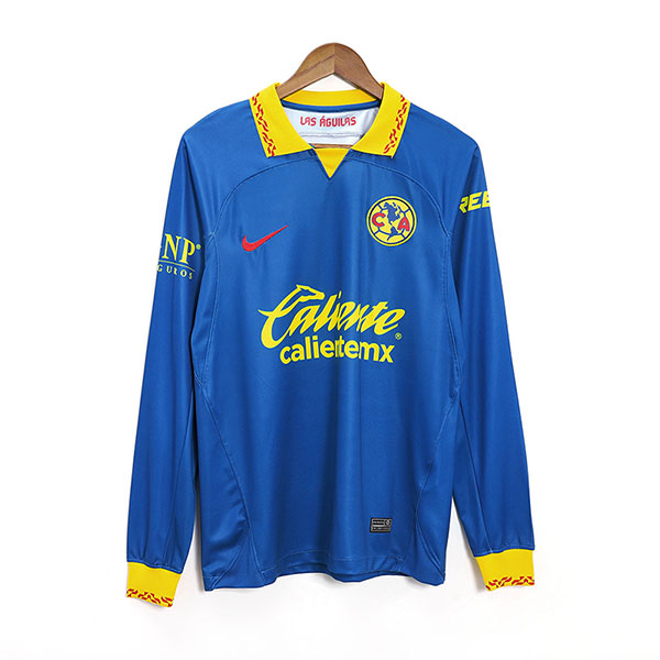 20232024 Club America Away Long Sleeve Soccer Jersey Love Soccer Jerseys