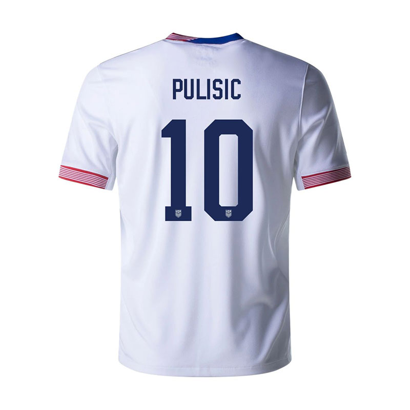 2024 USA PULISIC #10 Copa America Home Soccer Jersey - Love Soccer Jerseys